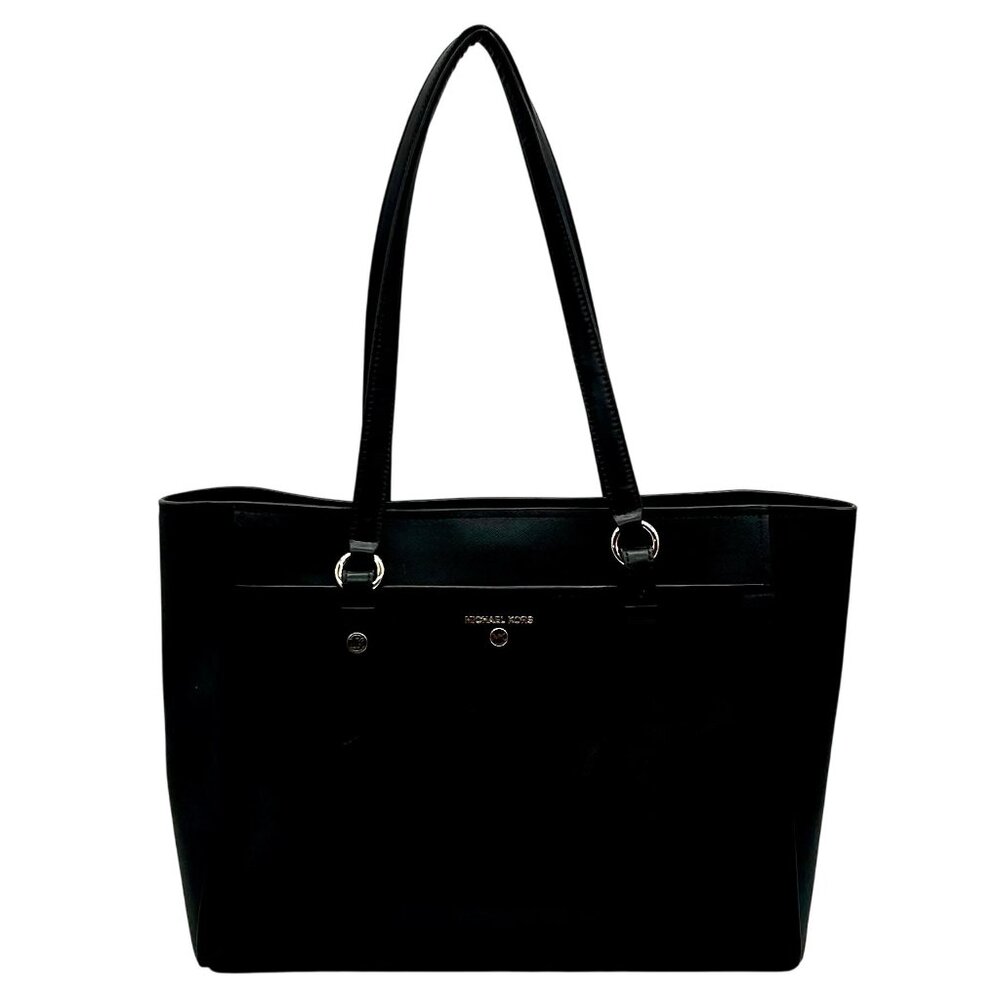 Michael Kors Black Saffiano Leather Large Sullivan Tote